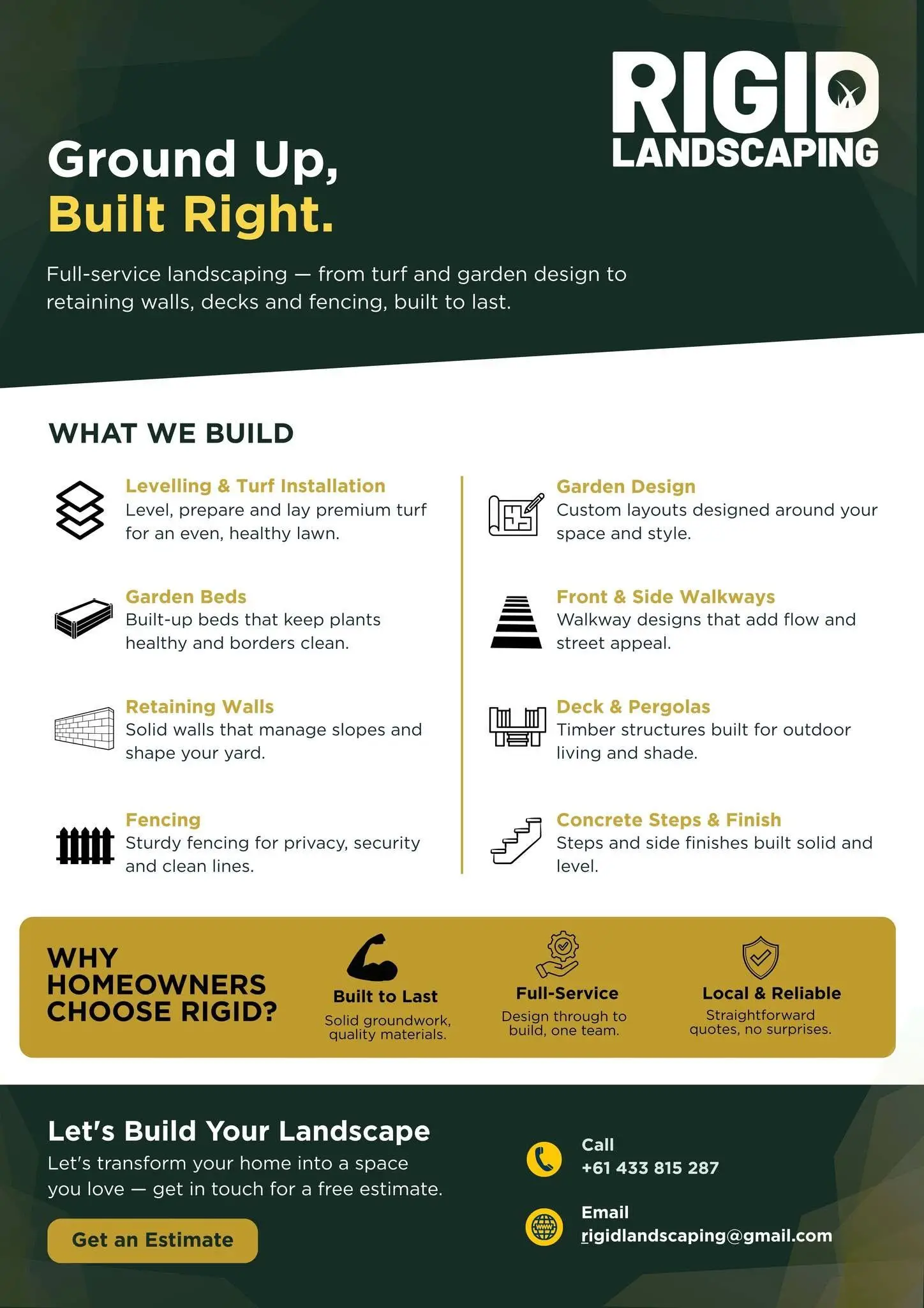 Everything we build.